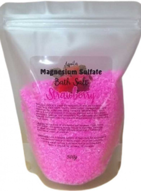 500g Bath Salt - Strawberry