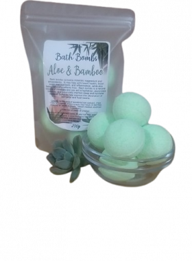 Bath Bombs - Aloe & Bamboo